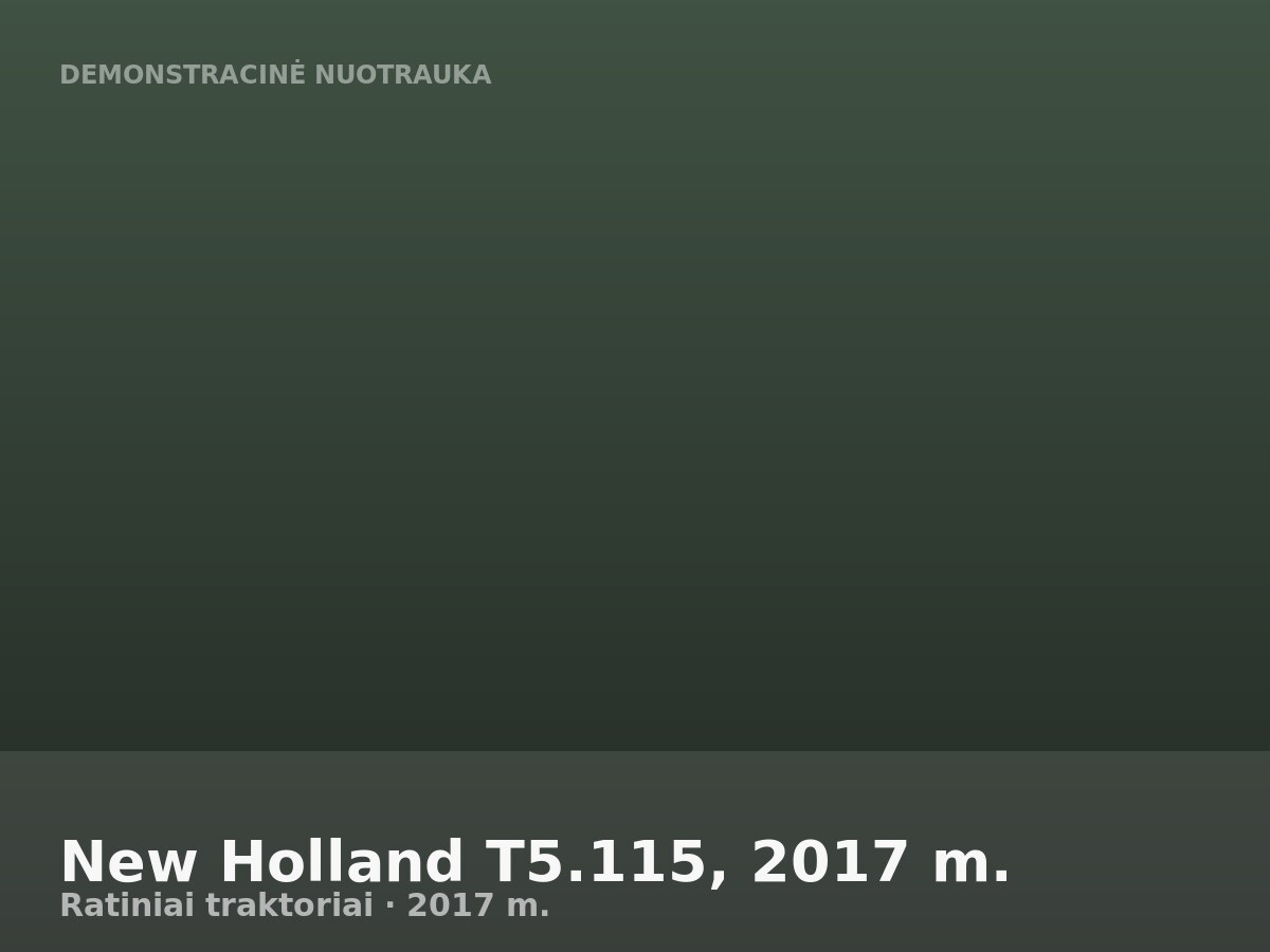 New Holland T5.115, 2017 m.
