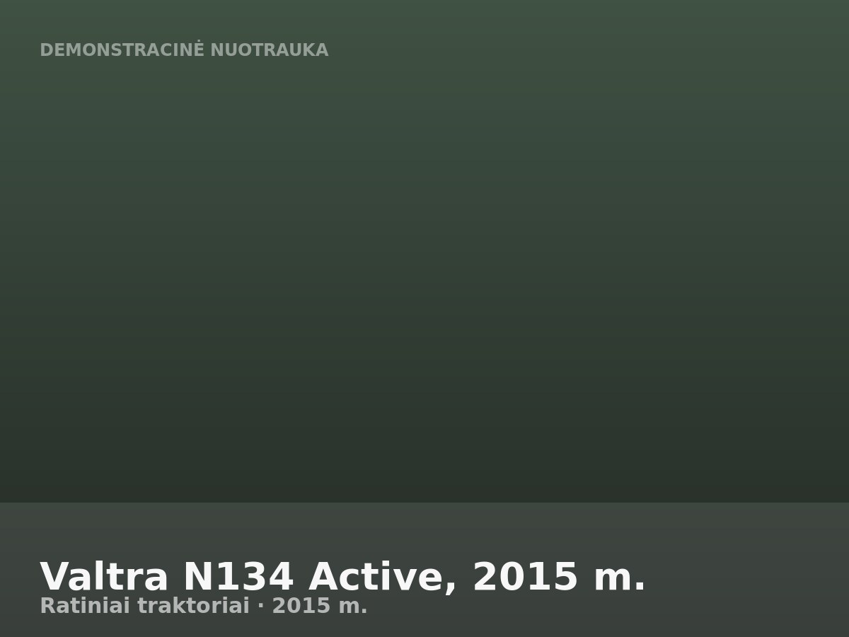 Valtra N134 Active, 2015 m.