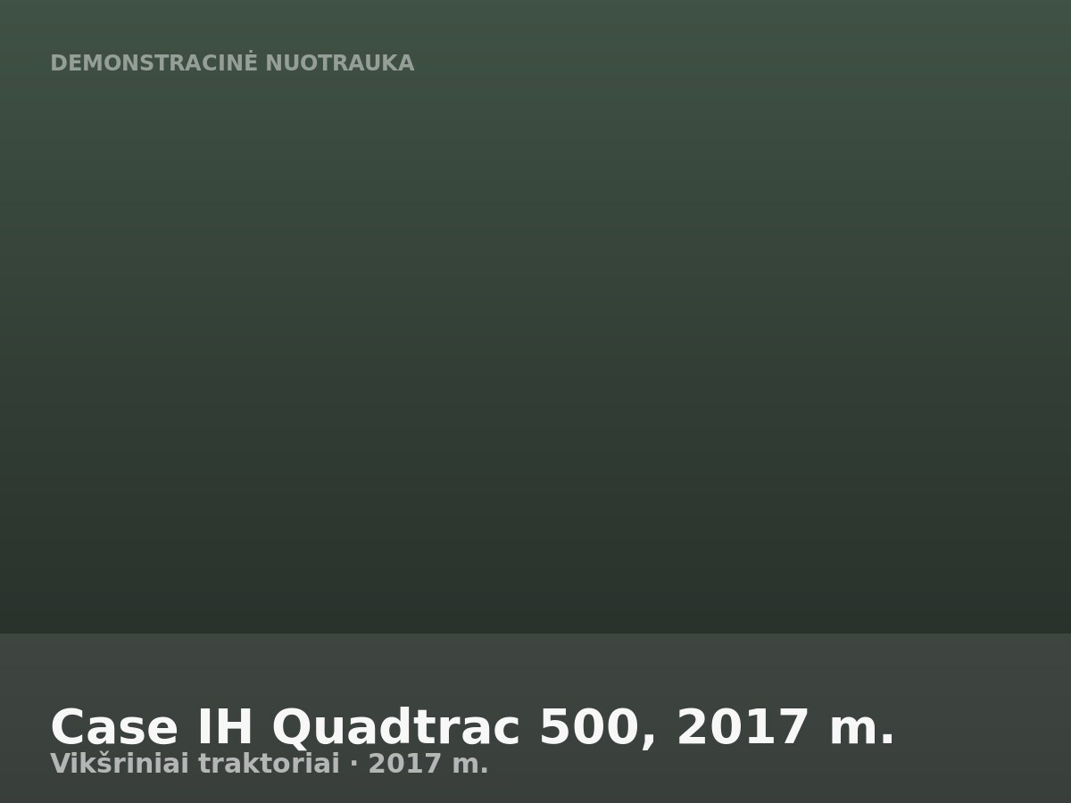 Case IH Quadtrac 500, 2017 m.