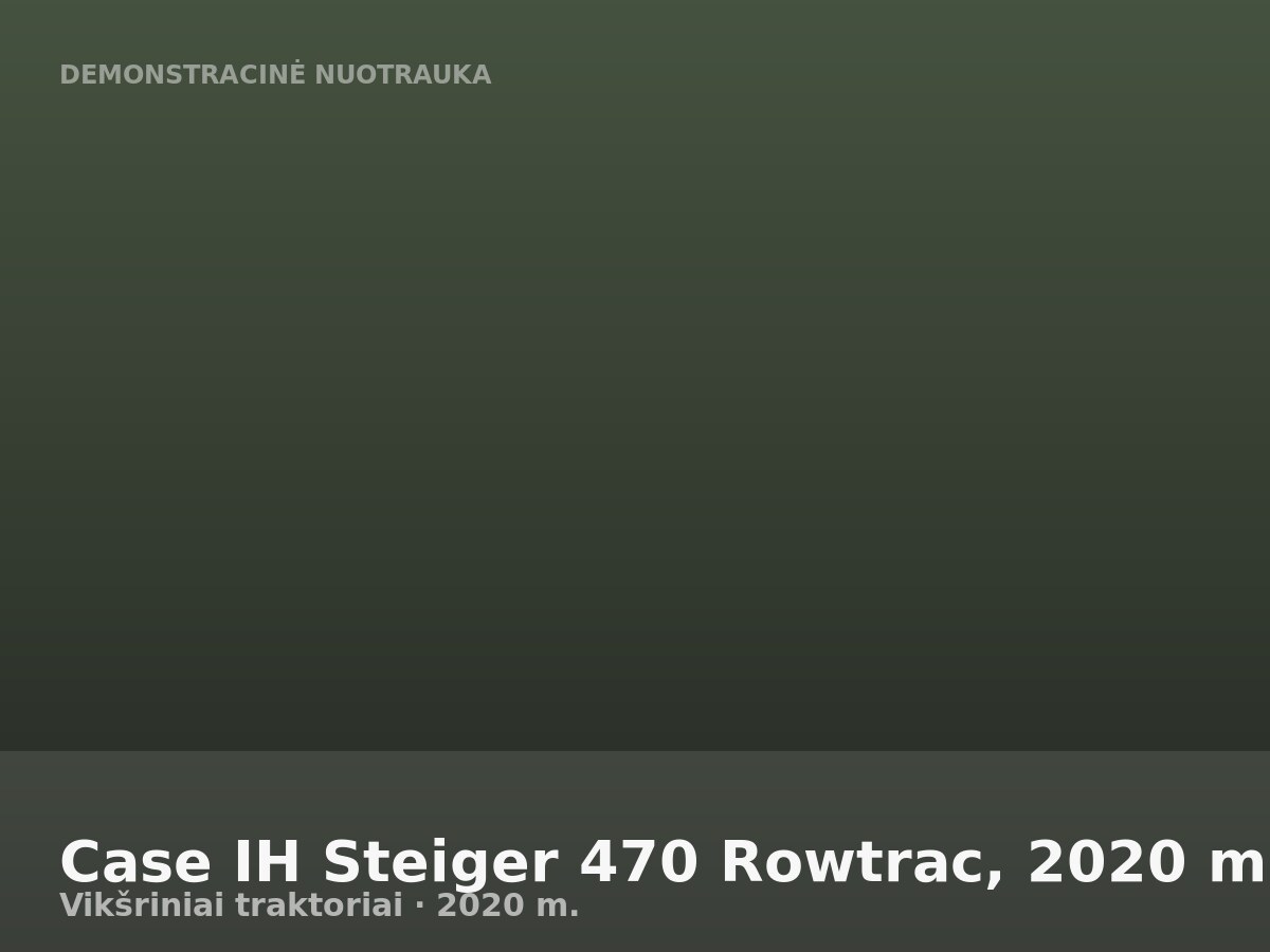 Case IH Steiger 470 Rowtrac, 2020 m.