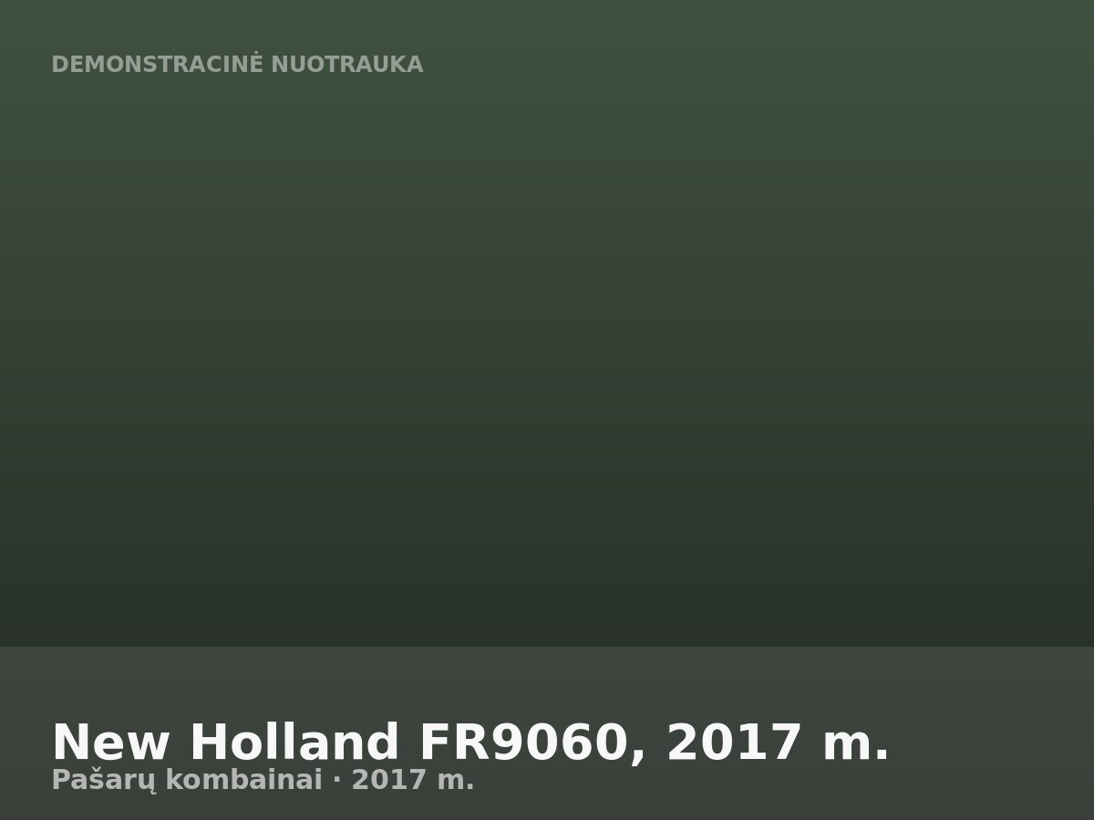 New Holland FR9060, 2017 m.