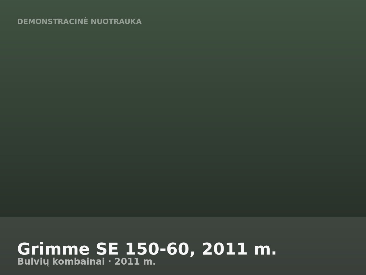 Grimme SE 150-60, 2011 m.