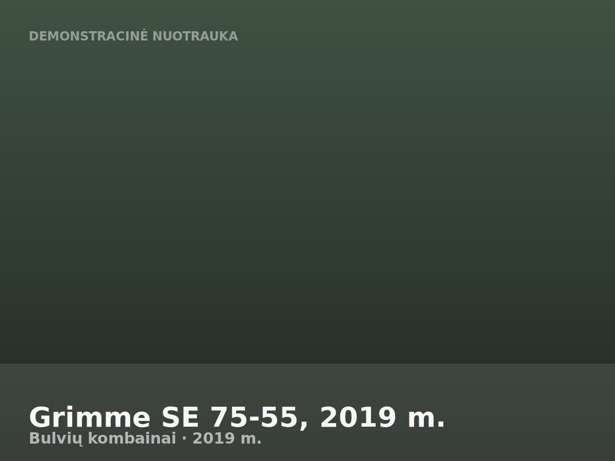 Grimme SE 75-55, 2019 m.