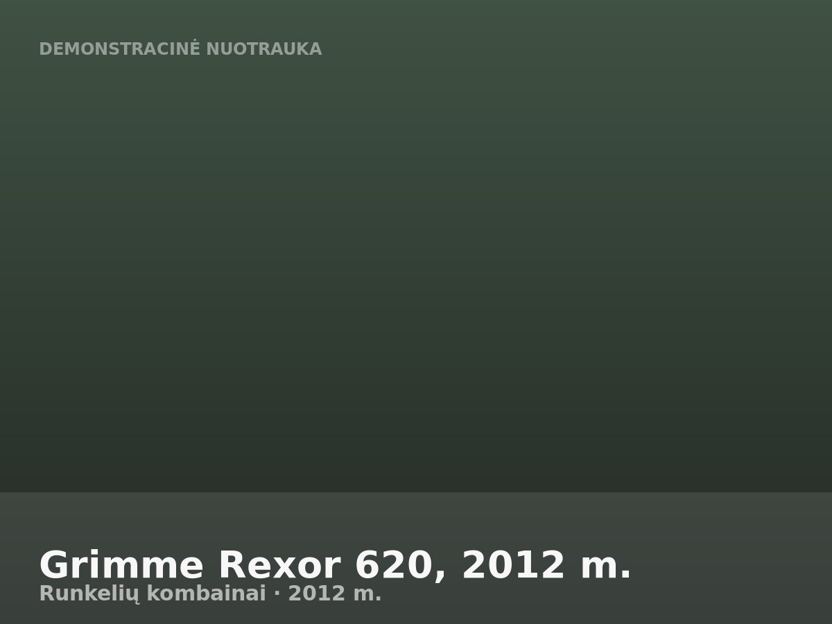 Grimme Rexor 620, 2012 m.