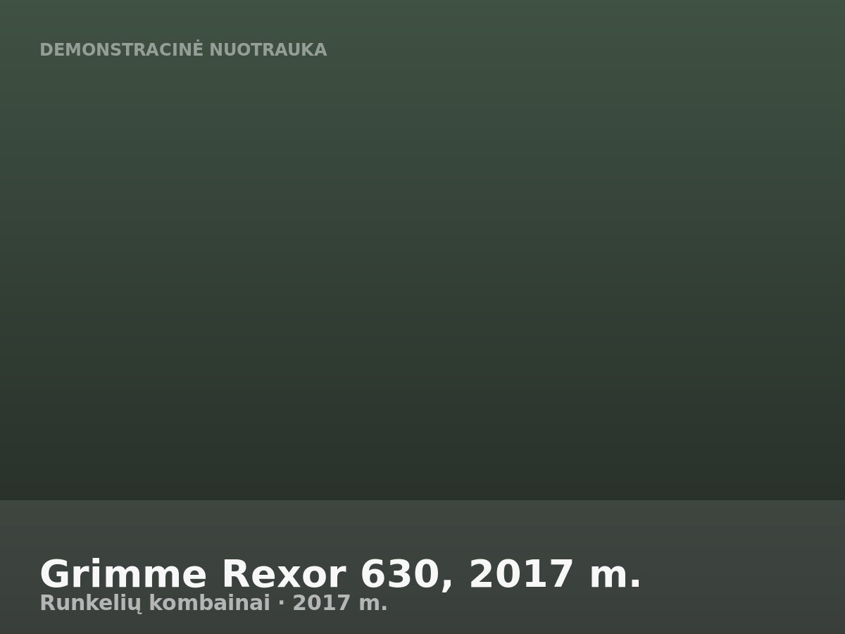 Grimme Rexor 630, 2017 m.