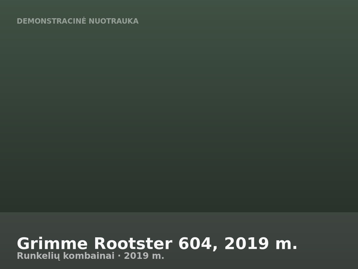 Grimme Rootster 604, 2019 m.