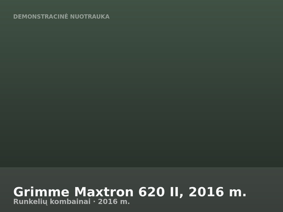 Grimme Maxtron 620 II, 2016 m.