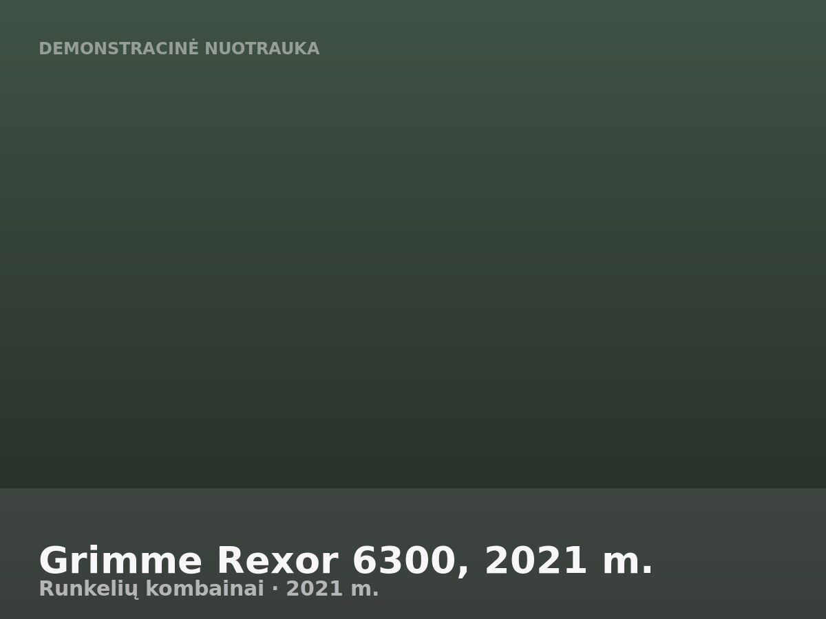 Grimme Rexor 6300, 2021 m.