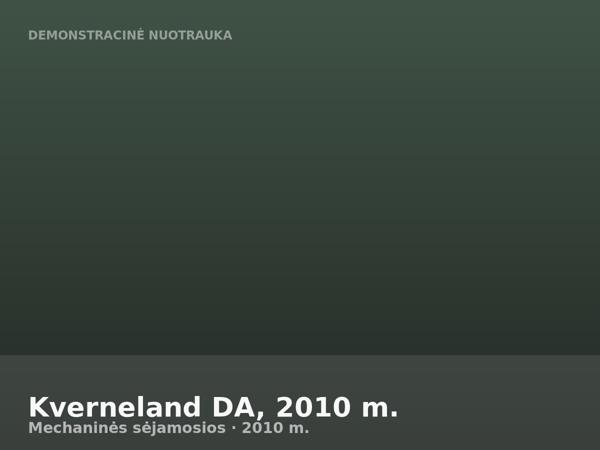 Kverneland DA, 2010 m.
