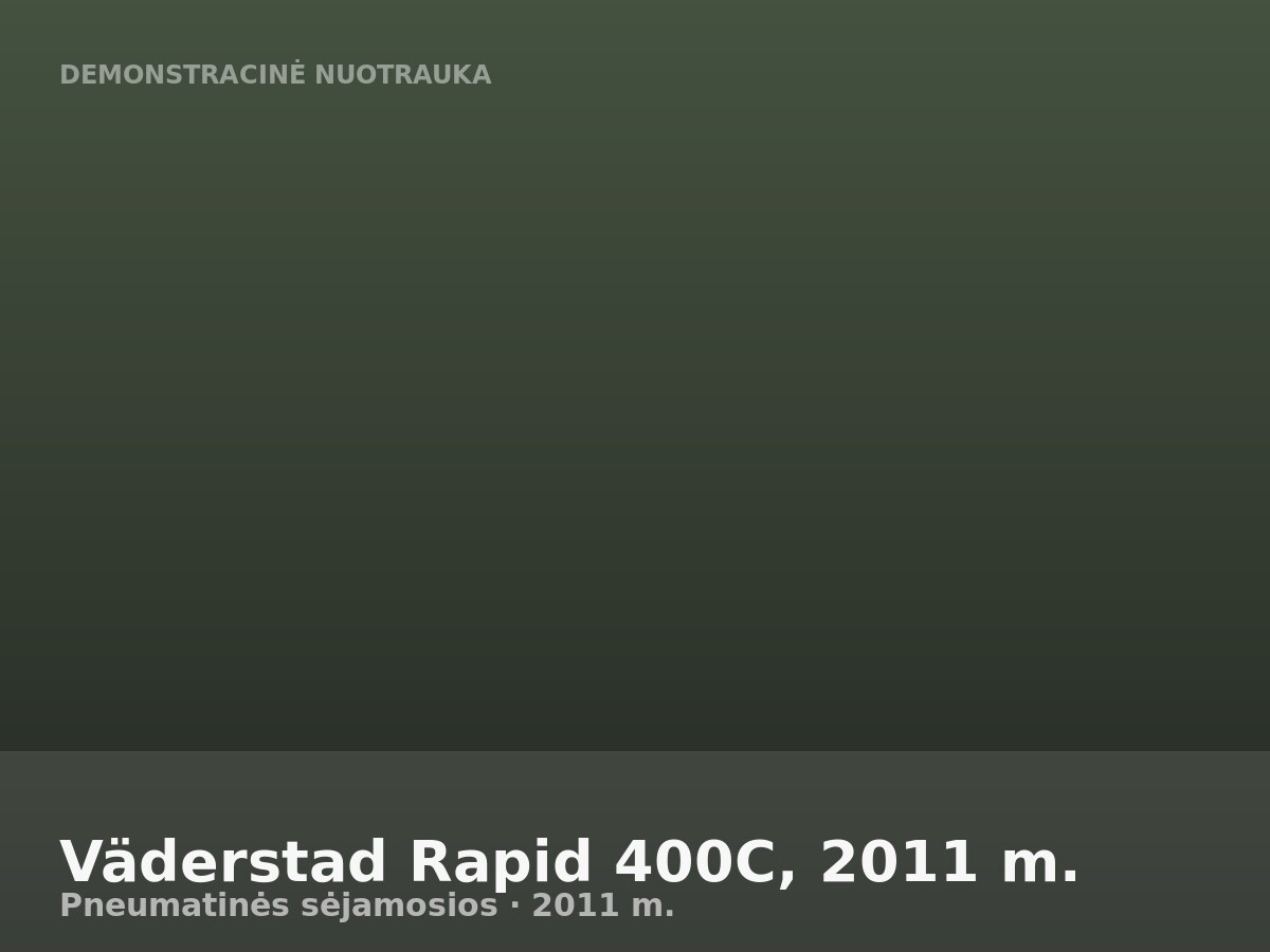 Väderstad Rapid 400C, 2011 m.