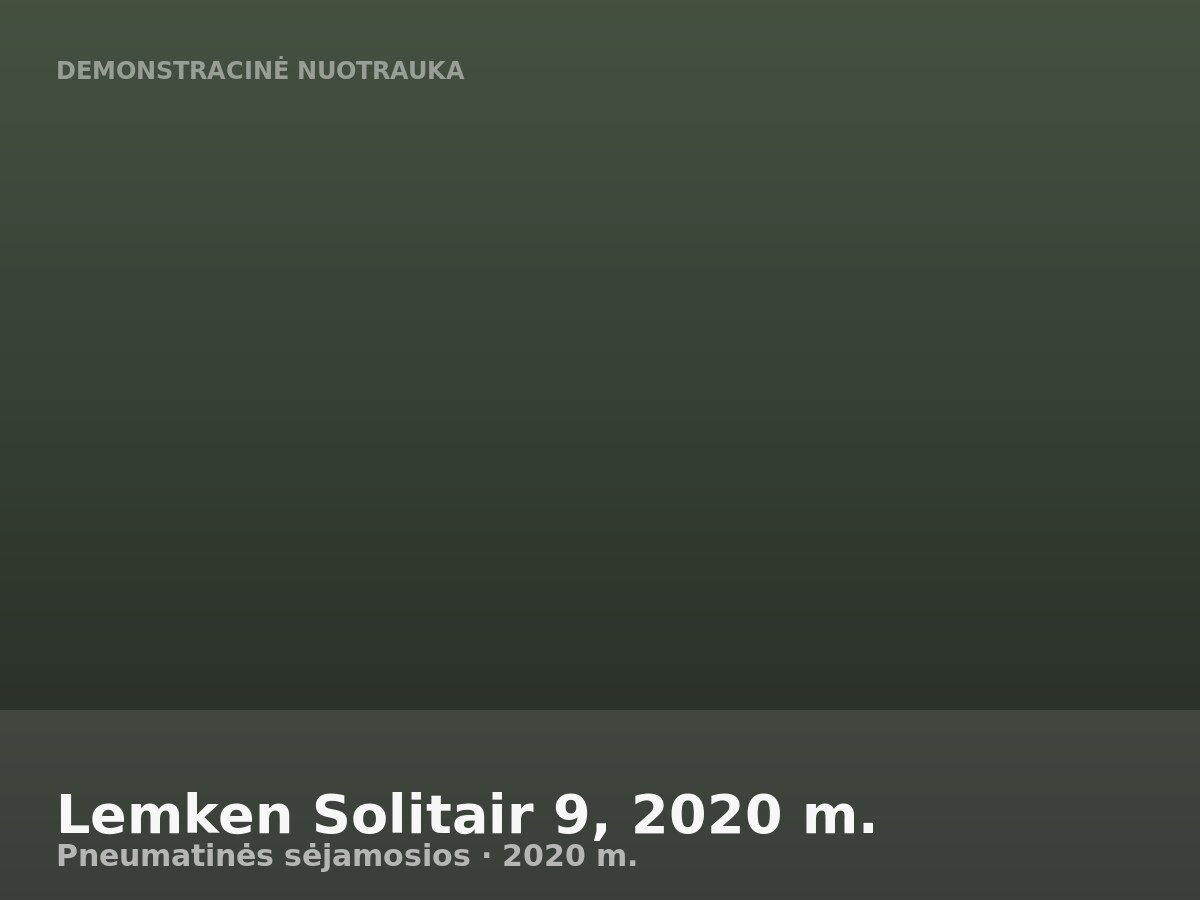 Lemken Solitair 9, 2020 m.