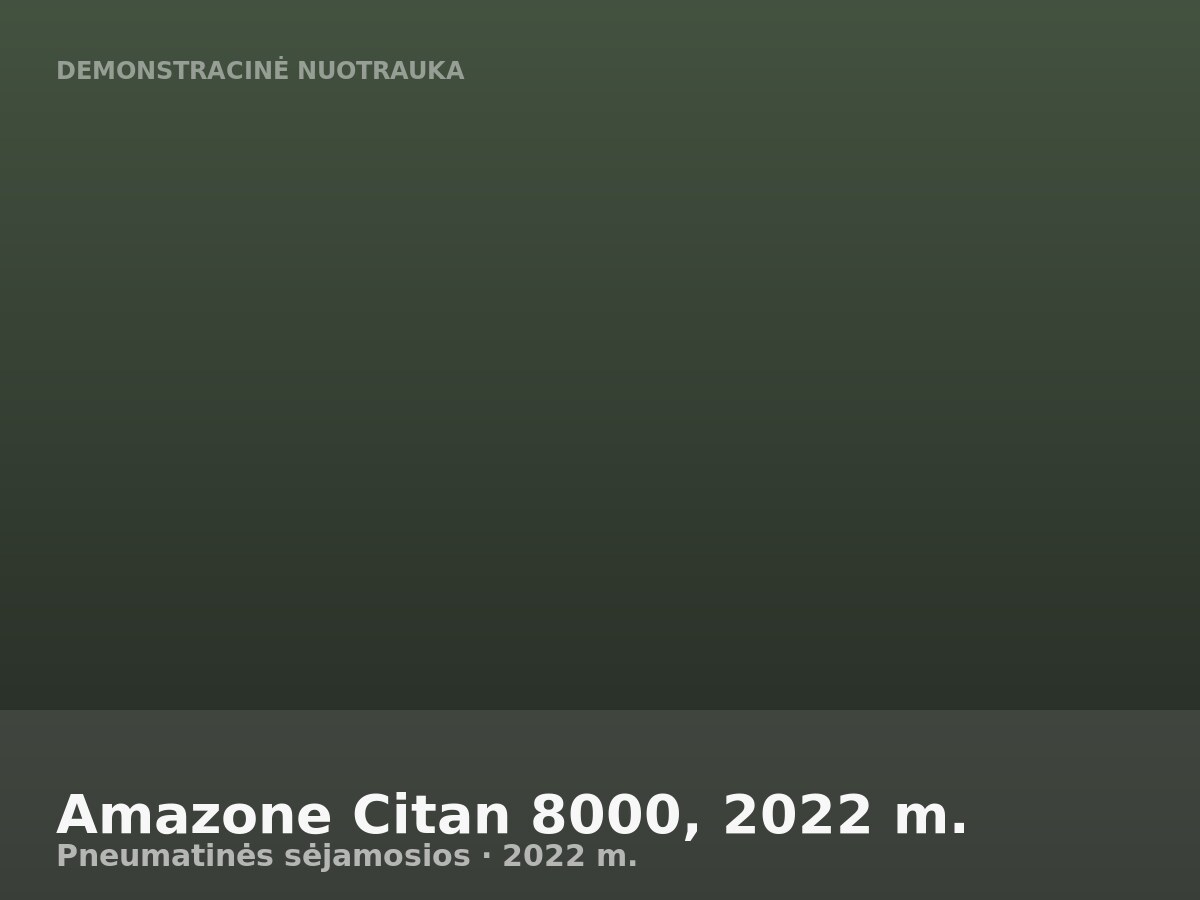 Amazone Citan 8000, 2022 m.