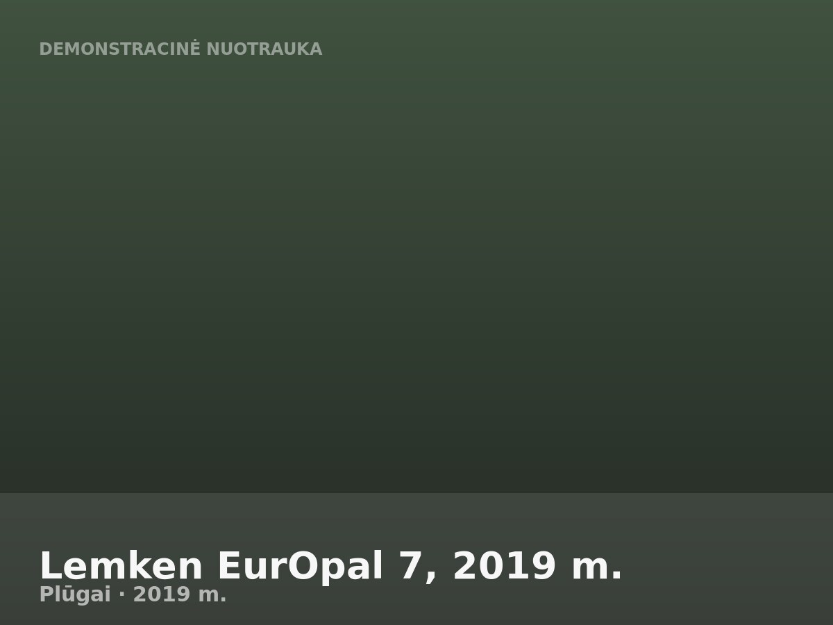 Lemken EurOpal 7, 2019 m.