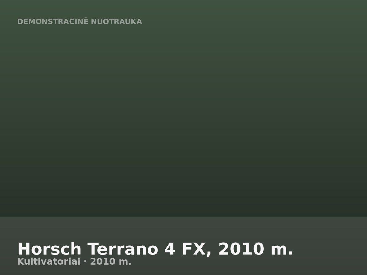 Horsch Terrano 4 FX, 2010 m.