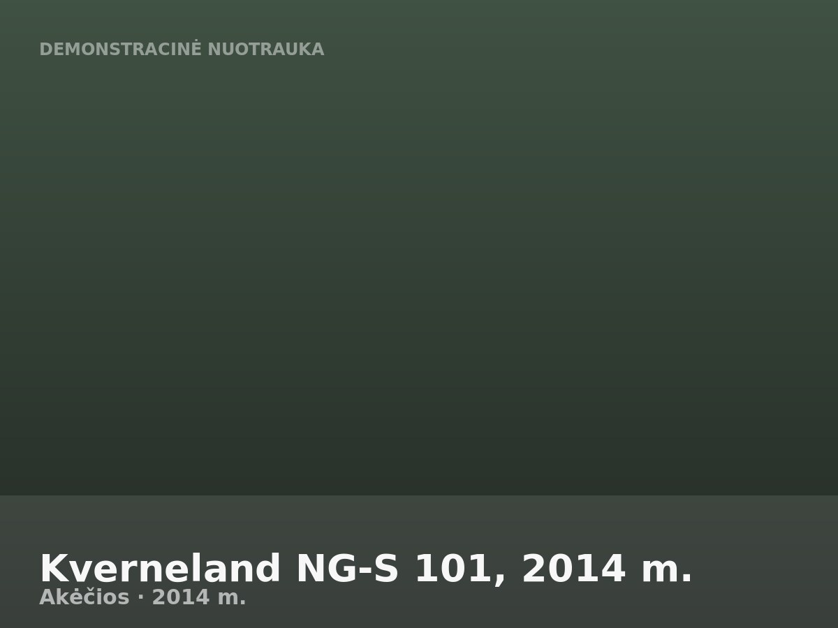 Kverneland NG-S 101, 2014 m.