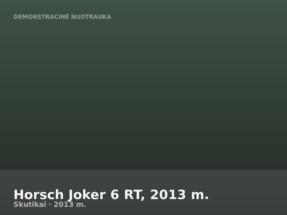 Horsch Joker 6 RT, 2013 m.