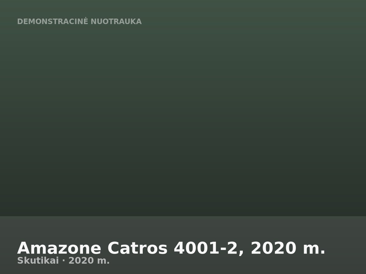 Amazone Catros 4001-2, 2020 m.