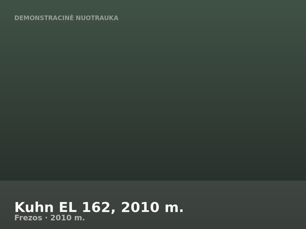 Kuhn EL 162, 2010 m.