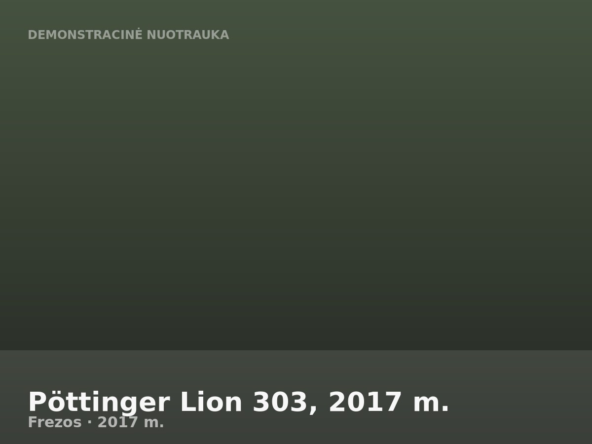 Pöttinger Lion 303, 2017 m.