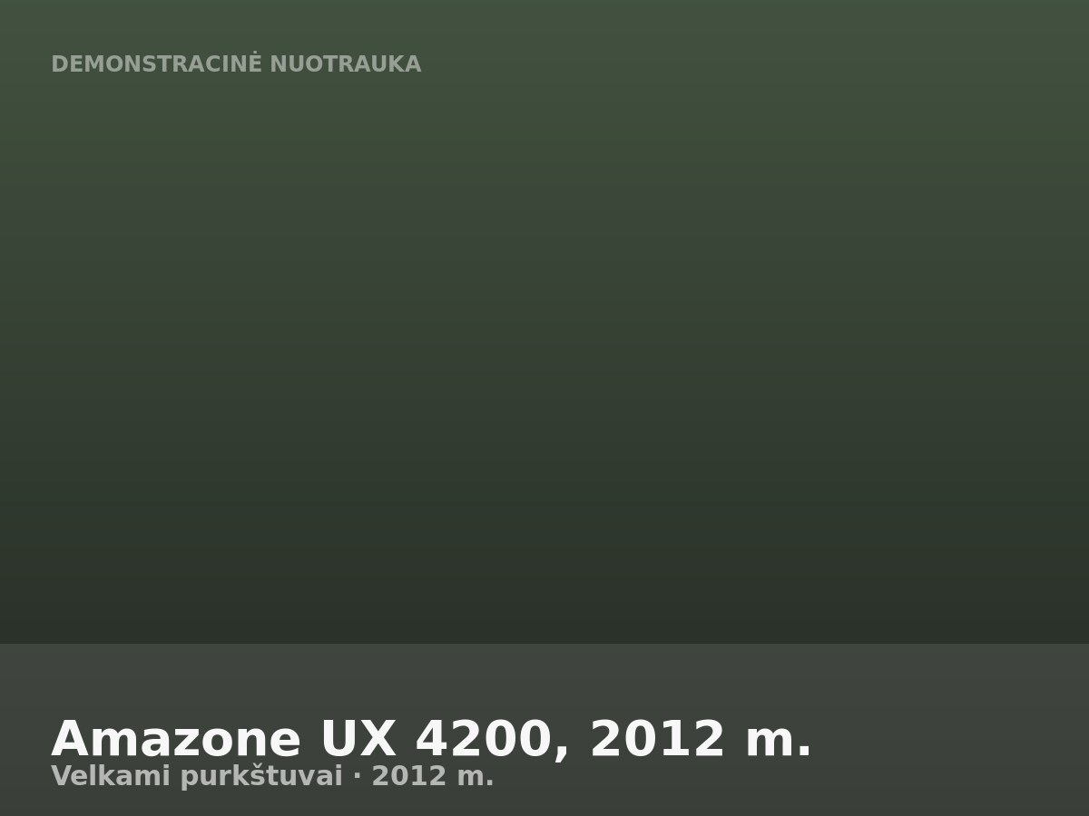 Amazone UX 4200, 2012 m.