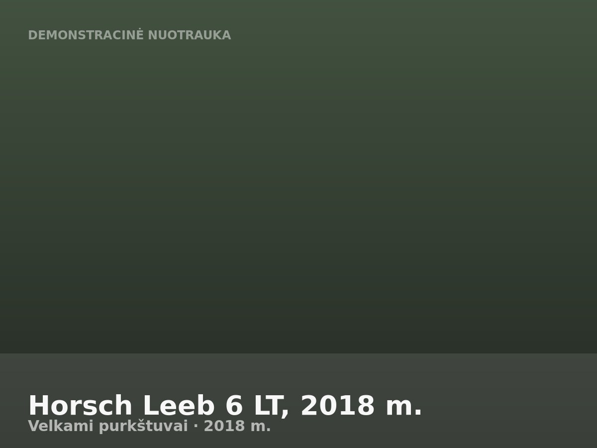 Horsch Leeb 6 LT, 2018 m.