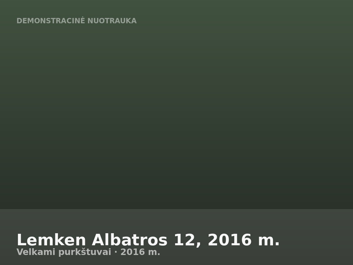 Lemken Albatros 12, 2016 m.