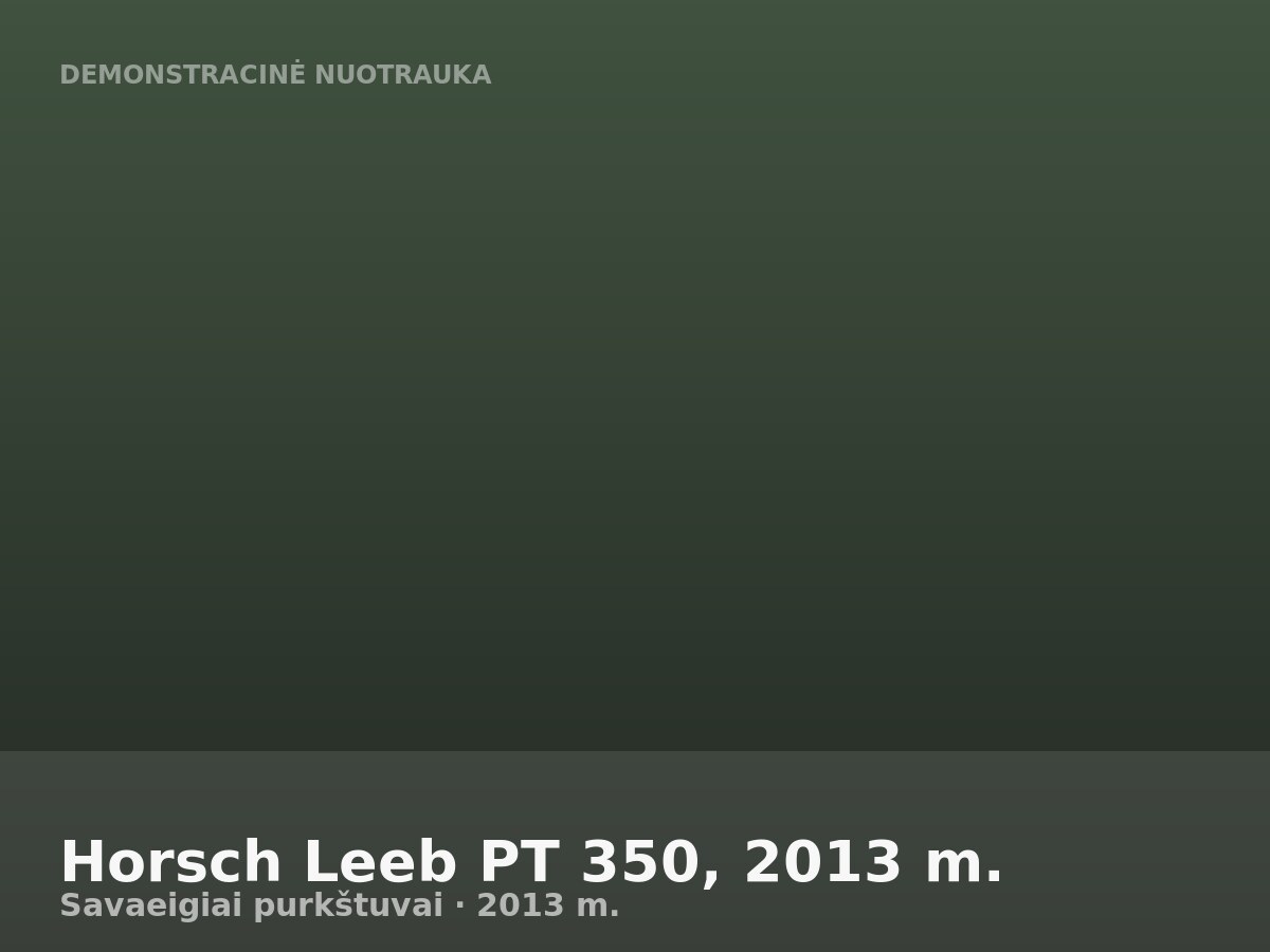 Horsch Leeb PT 350, 2013 m.