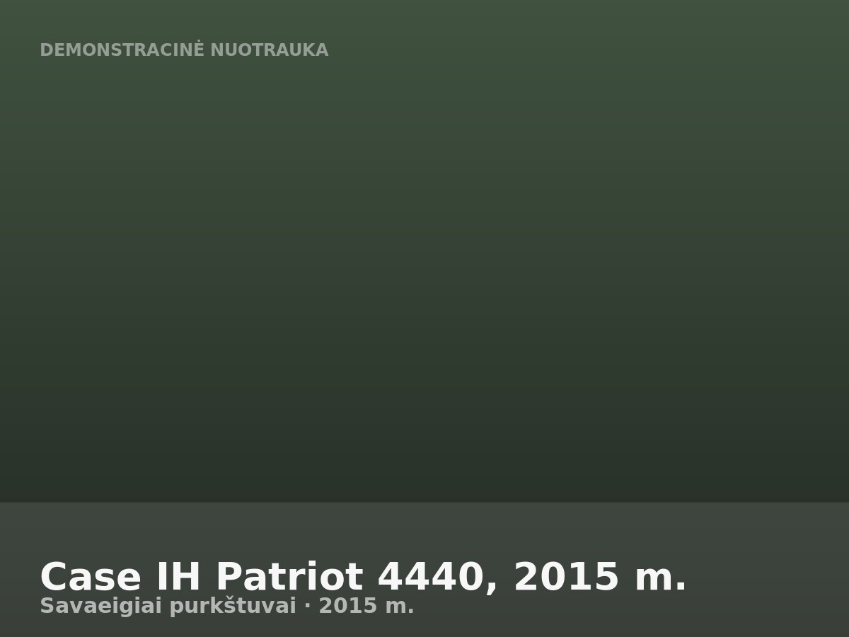 Case IH Patriot 4440, 2015 m.
