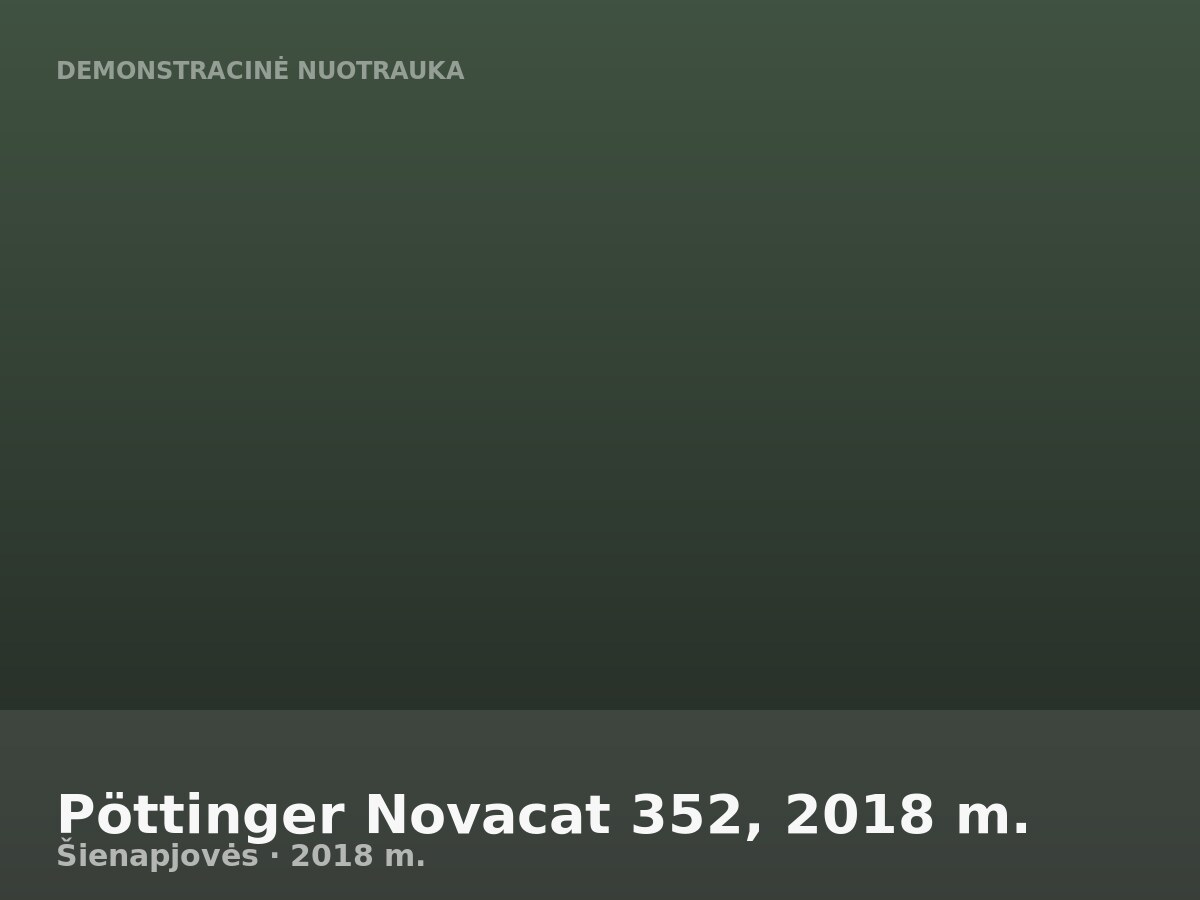 Pöttinger Novacat 352, 2018 m.