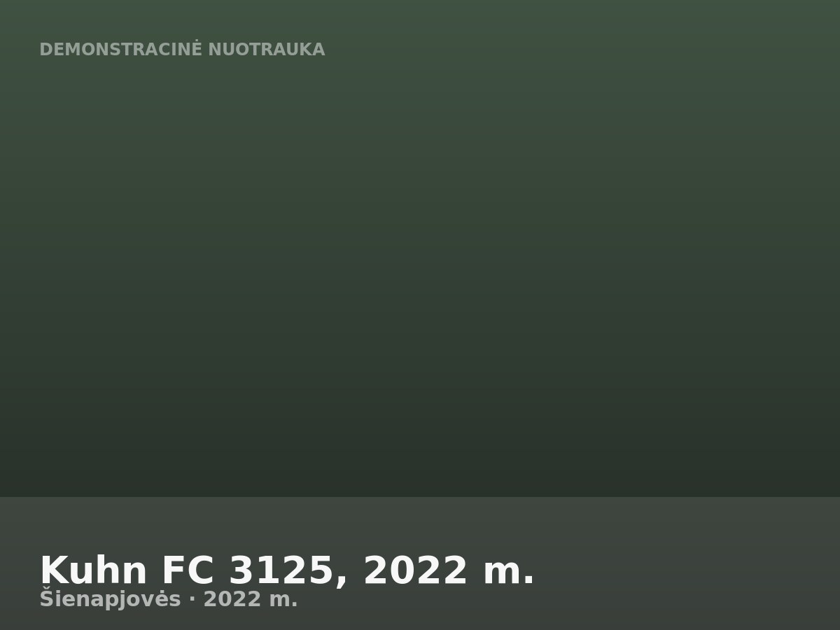 Kuhn FC 3125, 2022 m.