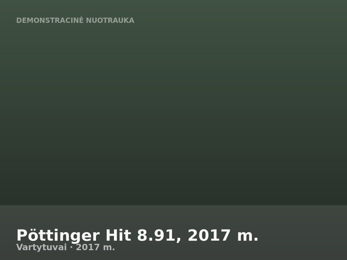 Pöttinger Hit 8.91, 2017 m.