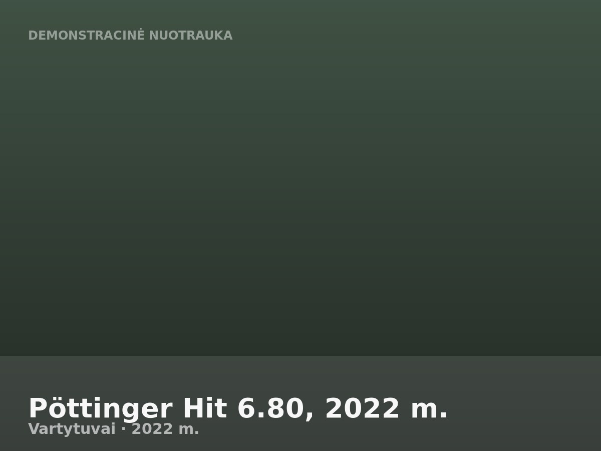 Pöttinger Hit 6.80, 2022 m.