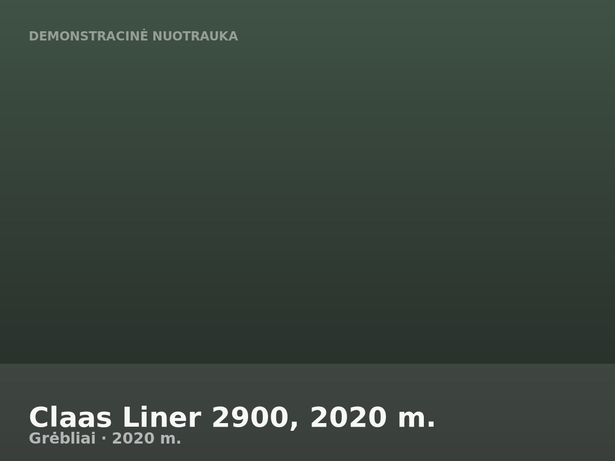 Claas Liner 2900, 2020 m.
