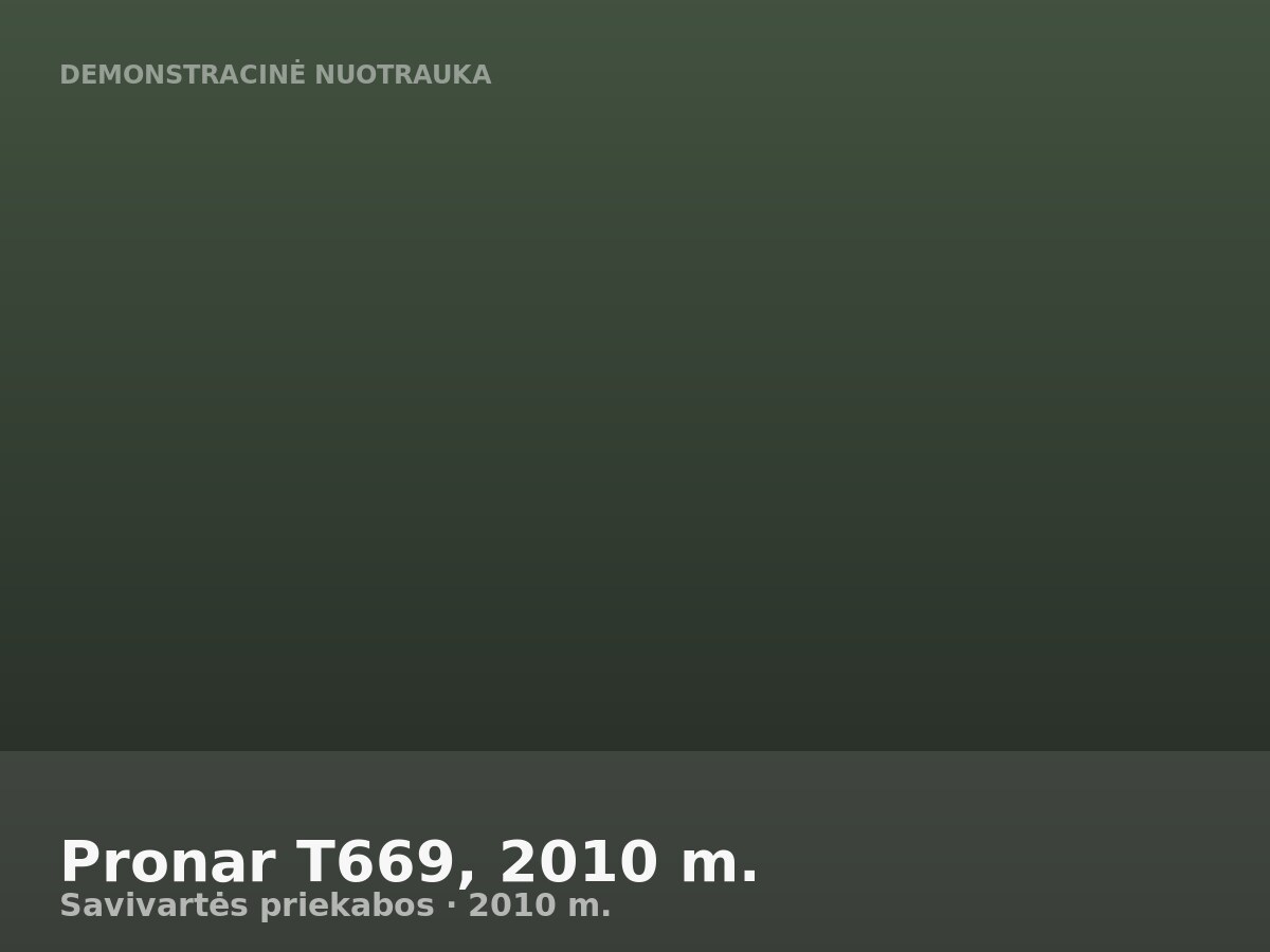 Pronar T669, 2010 m.