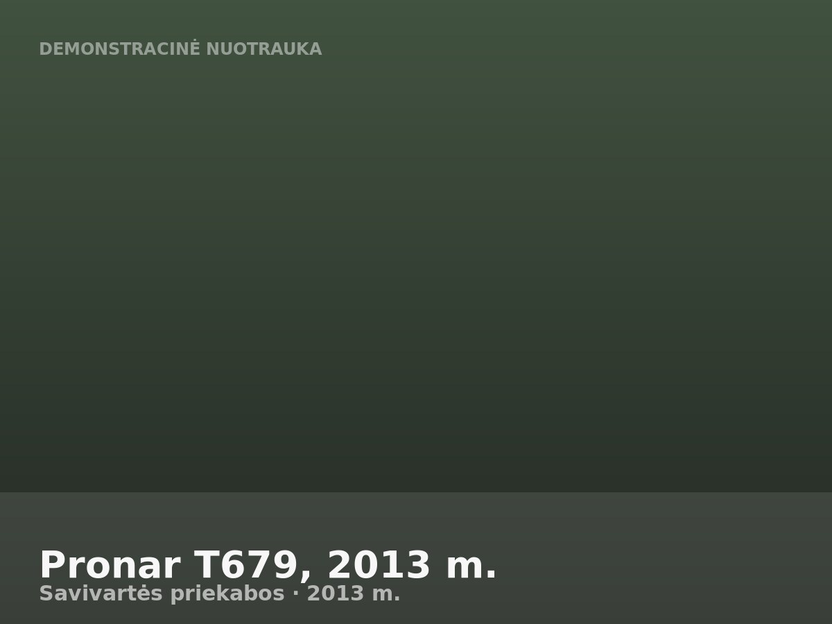 Pronar T679, 2013 m.