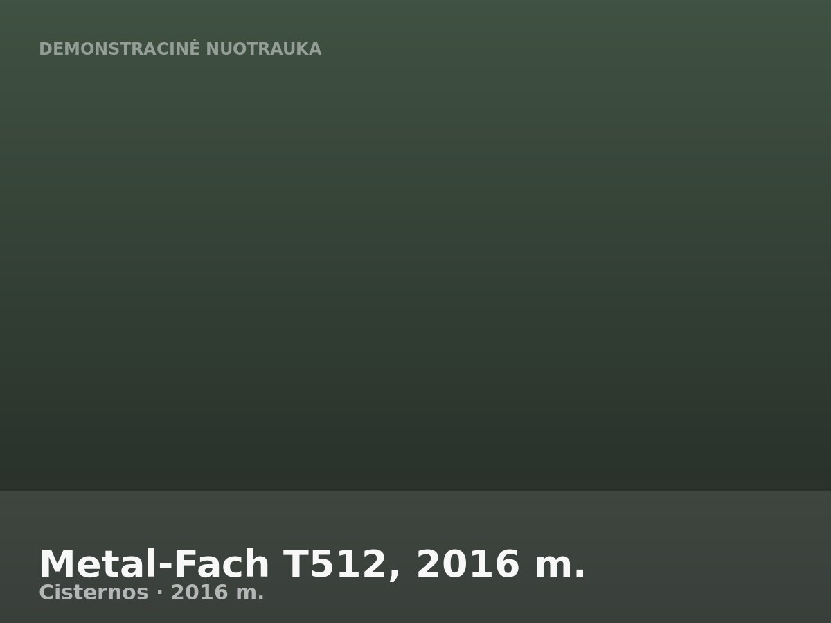 Metal-Fach T512, 2016 m.