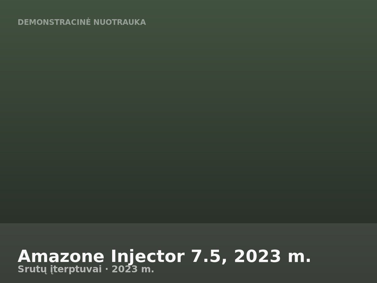 Amazone Injector 7.5, 2023 m.