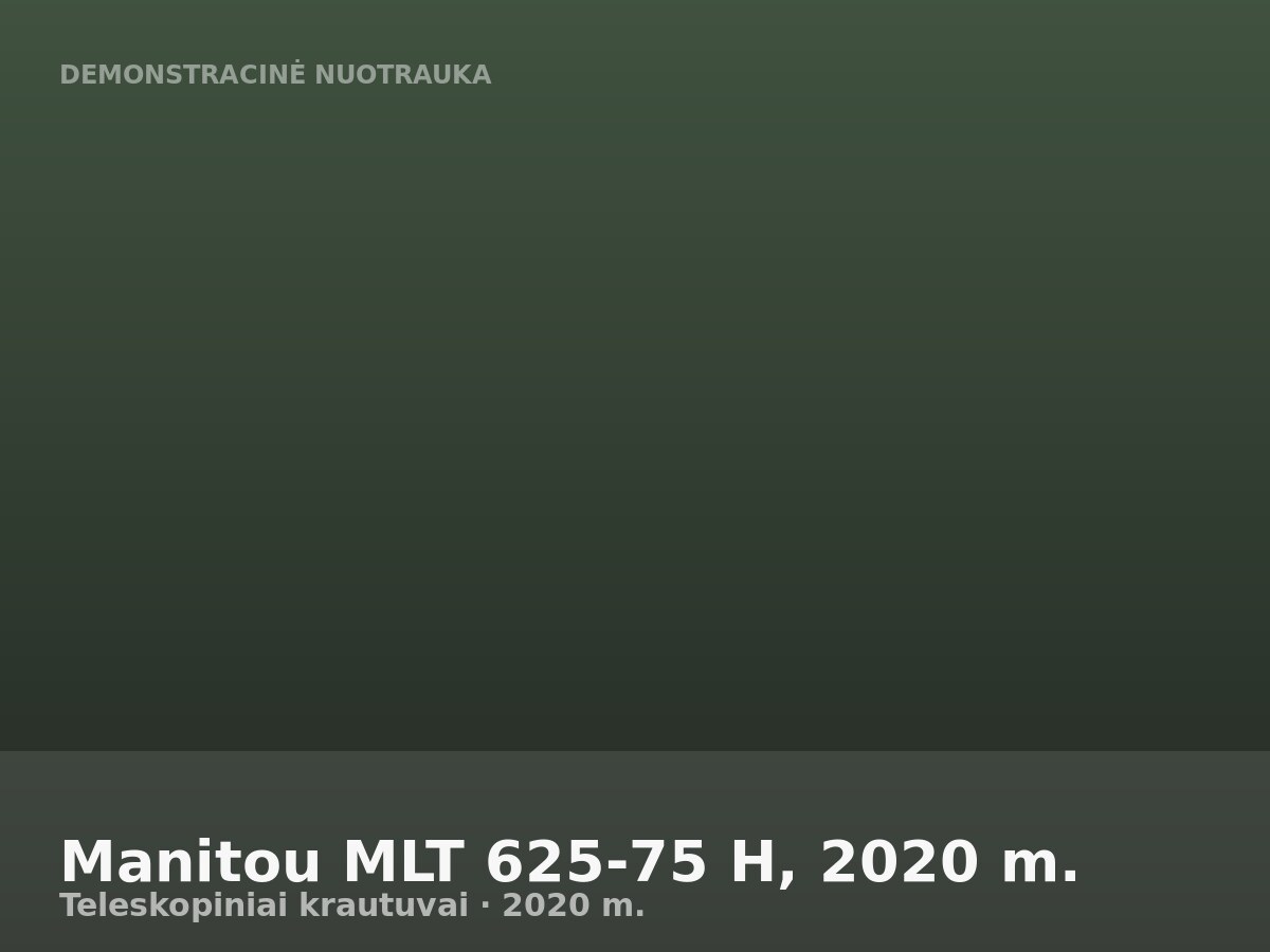 Manitou MLT 625-75 H, 2020 m.