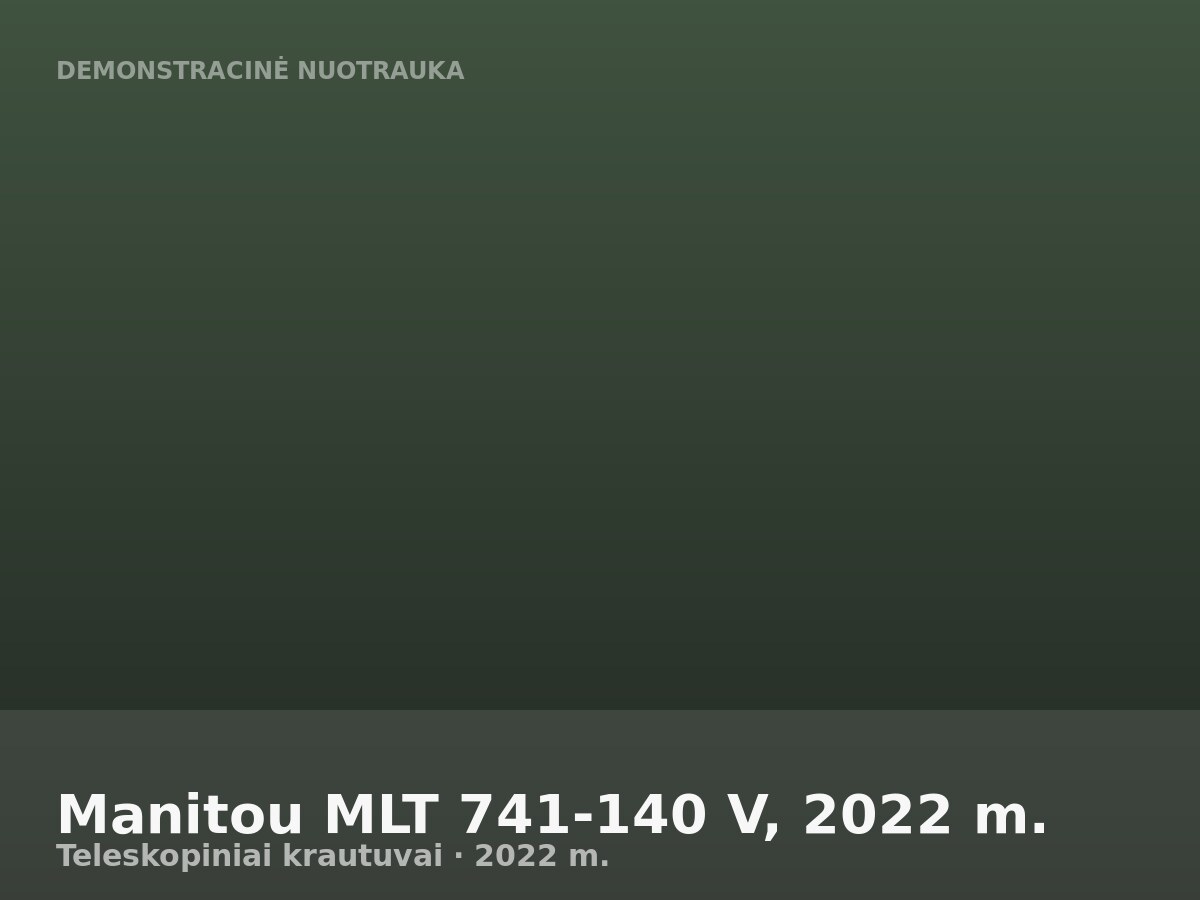Manitou MLT 741-140 V, 2022 m.