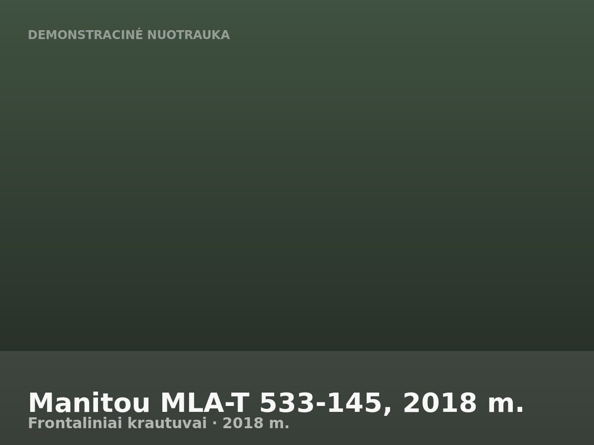 Manitou MLA-T 533-145, 2018 m.