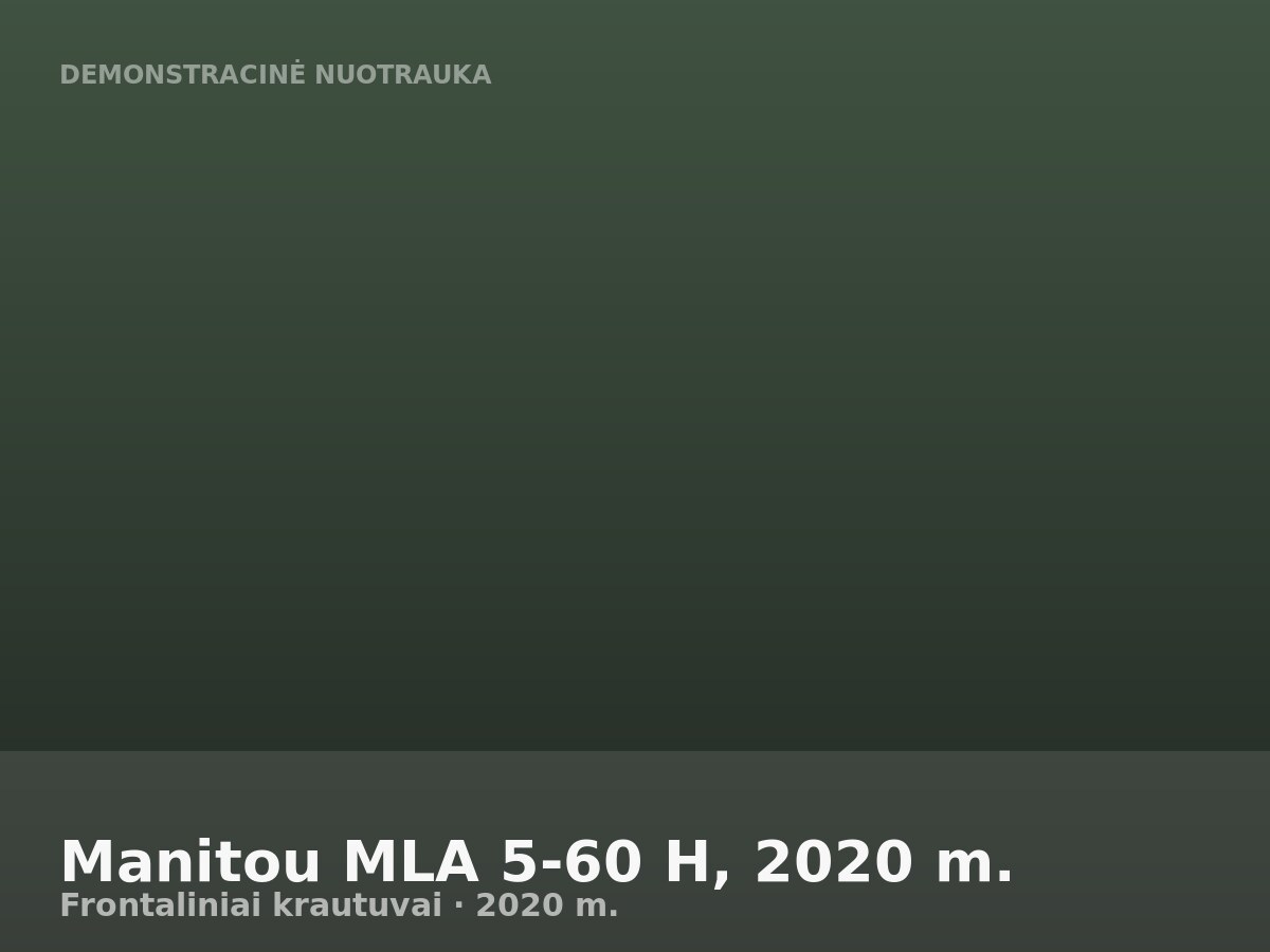 Manitou MLA 5-60 H, 2020 m.
