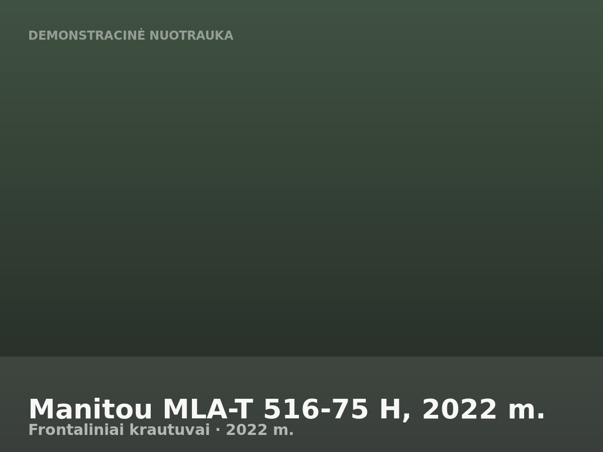 Manitou MLA-T 516-75 H, 2022 m.