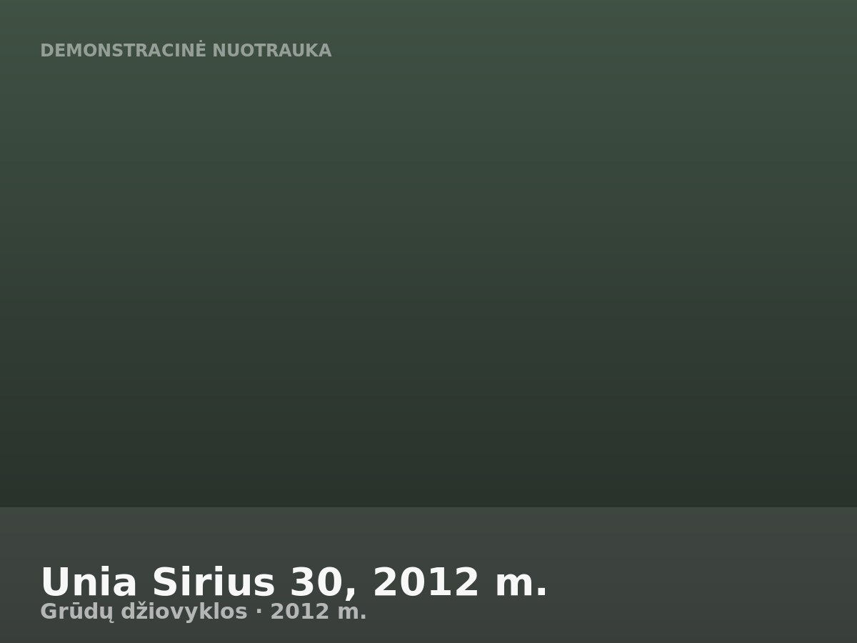 Unia Sirius 30, 2012 m.