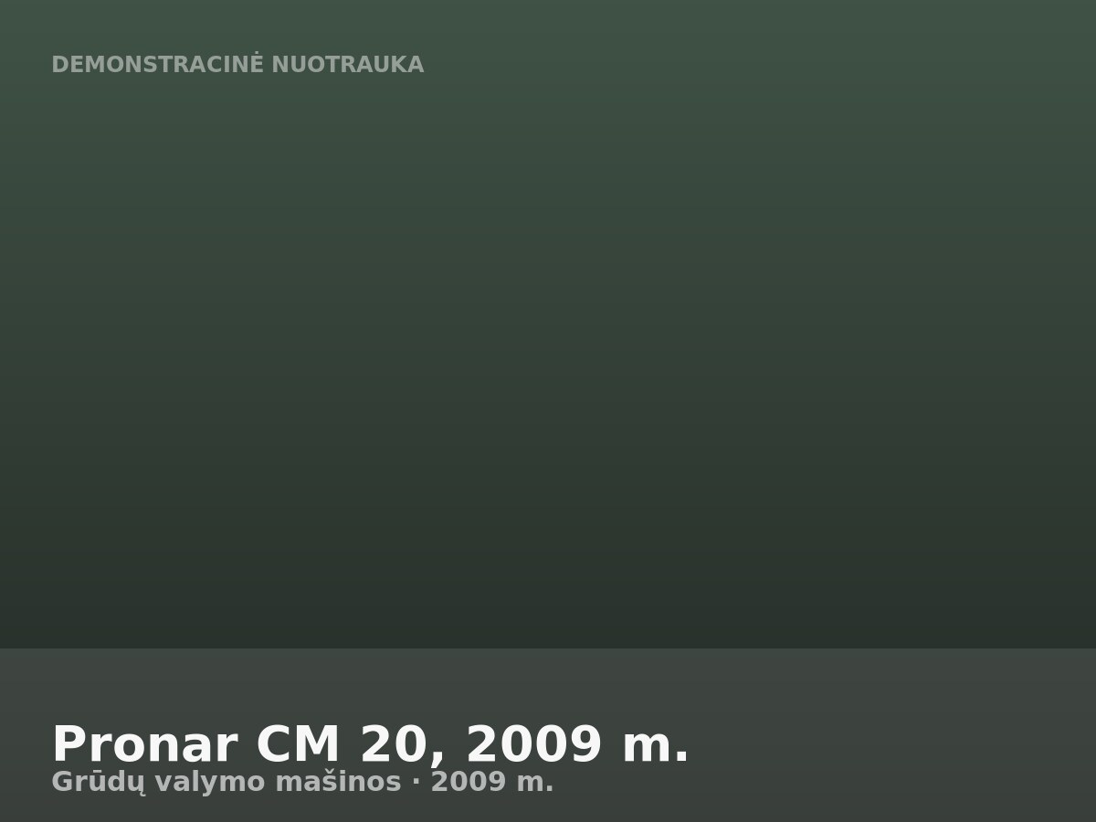 Pronar CM 20, 2009 m.