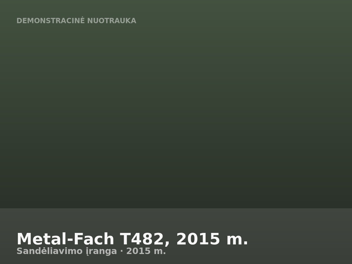 Metal-Fach T482, 2015 m.