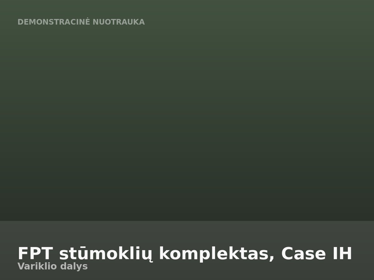 FPT stūmoklių komplektas, Case IH