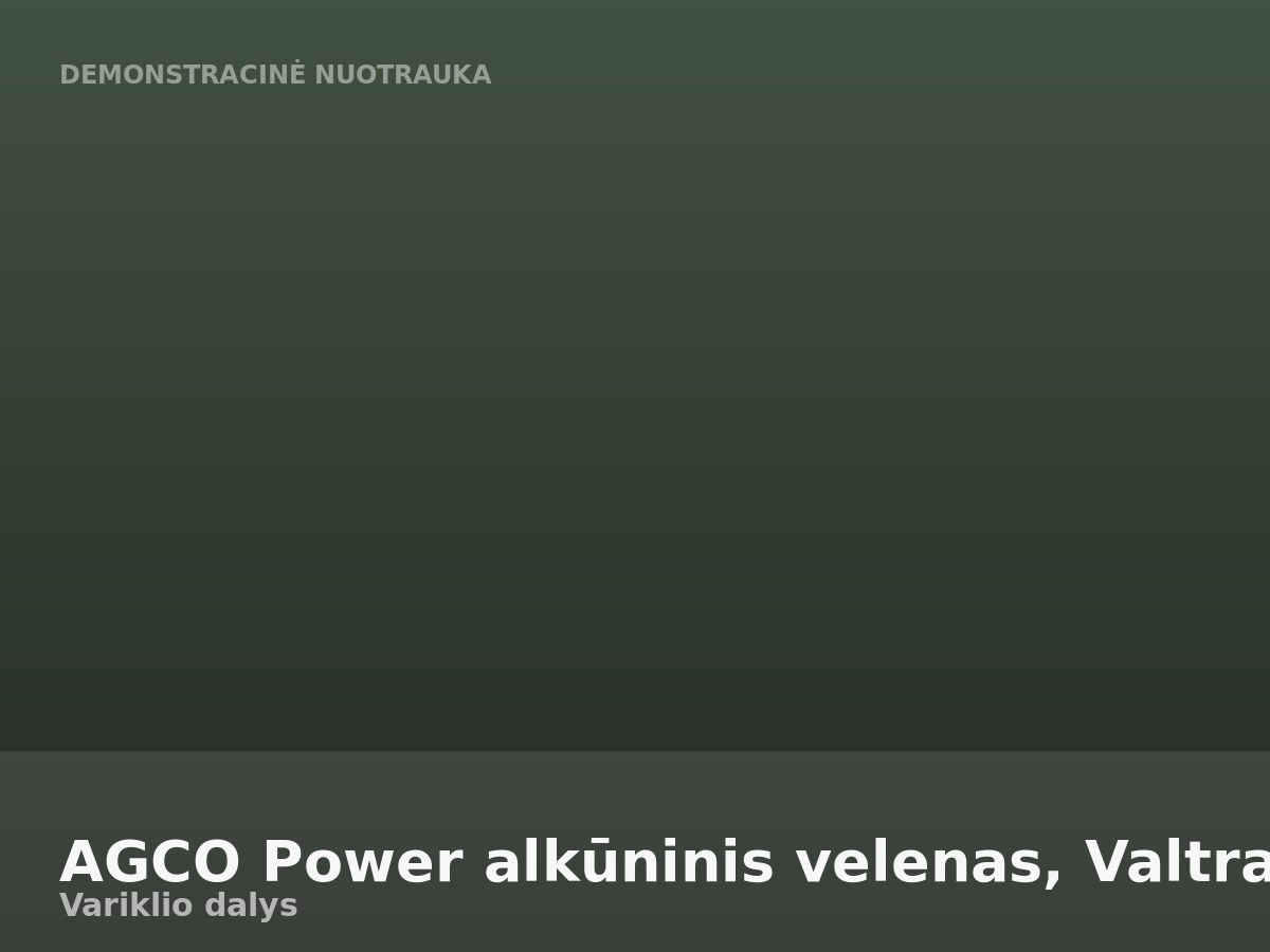 AGCO Power alkūninis velenas, Valtra