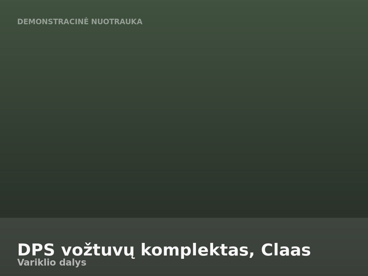DPS vožtuvų komplektas, Claas