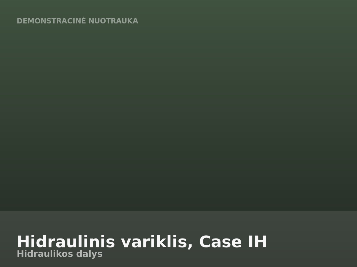 Hidraulinis variklis, Case IH