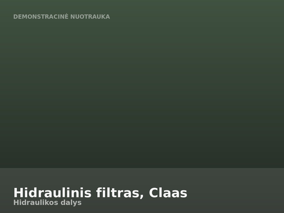 Hidraulinis filtras, Claas